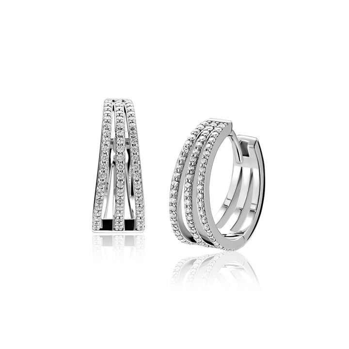 Zinzi Oorbellen Zilver ZIO2727L