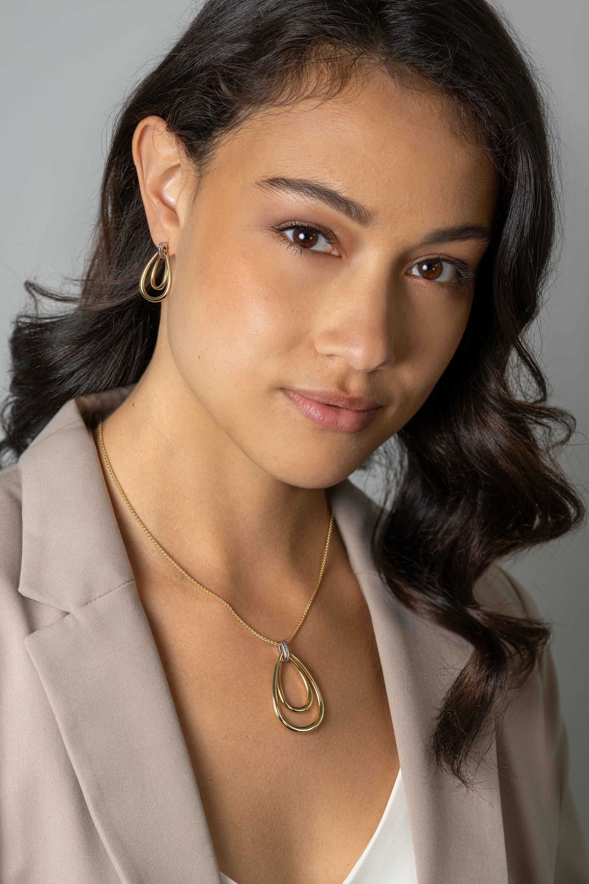 Zinzi Necklace Gold Plated Zic2489 Y