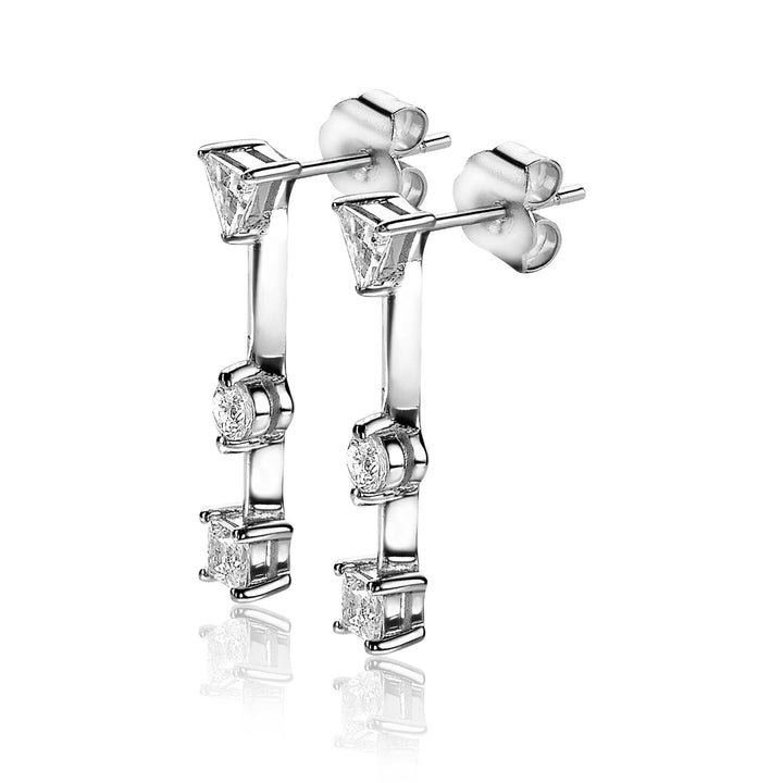 Zinzi Earrings Silver Zio2043