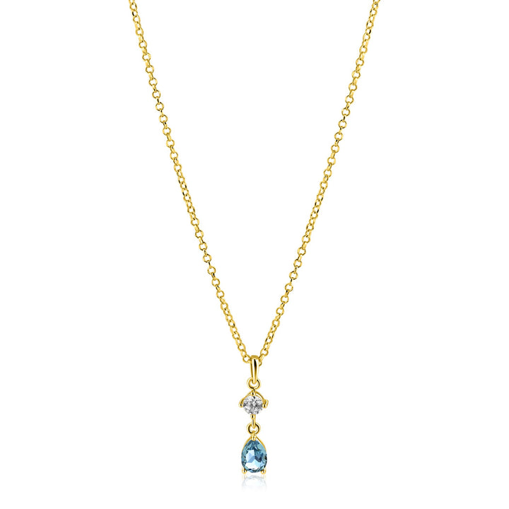 Zinzi ketting gold plated ZIC2744