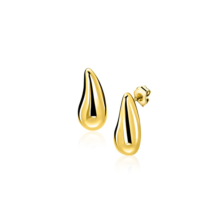 ZINZI oorknoppen gold plated ZIO2719G