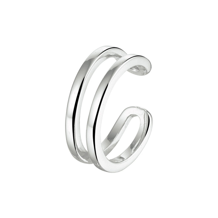 Ohrklemme Silber rhodiniert