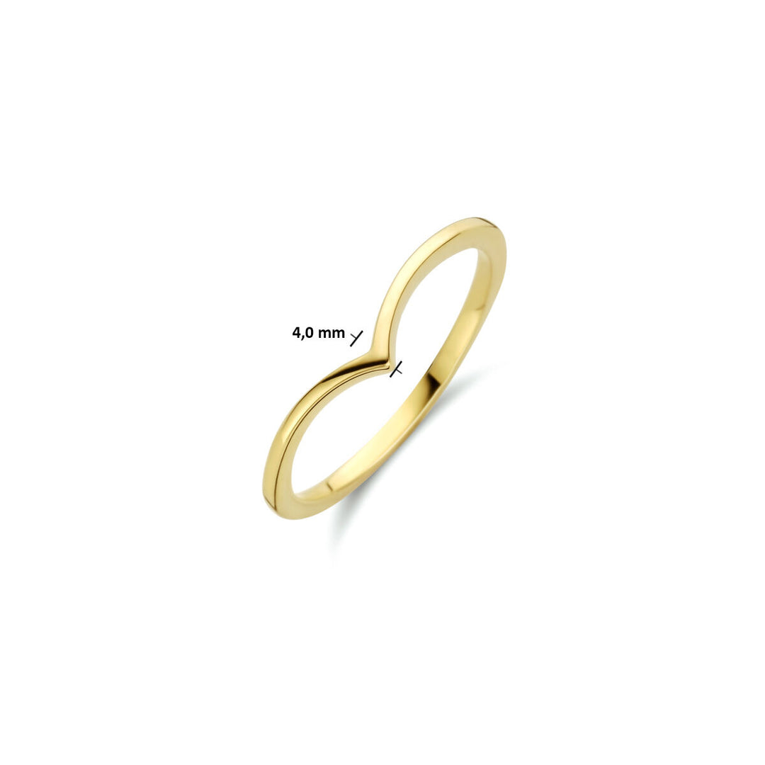 ring 14K geelgoud