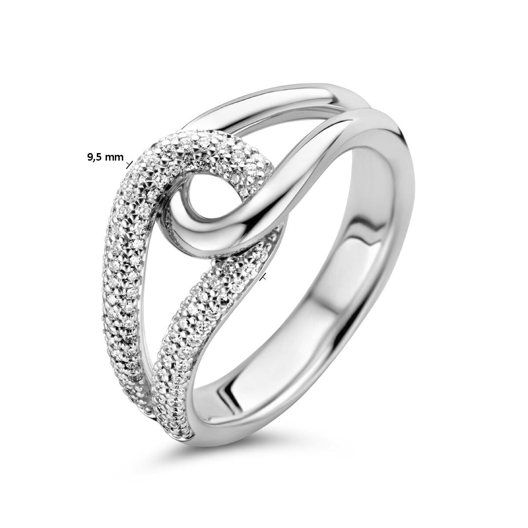 ring diamond 0.29ct g vsi 14K white gold