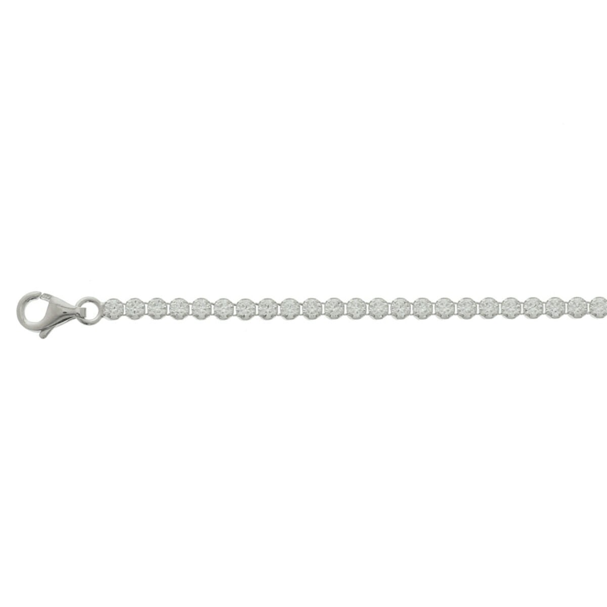tennisarmband zirkonia 2,5 mm 18 cm