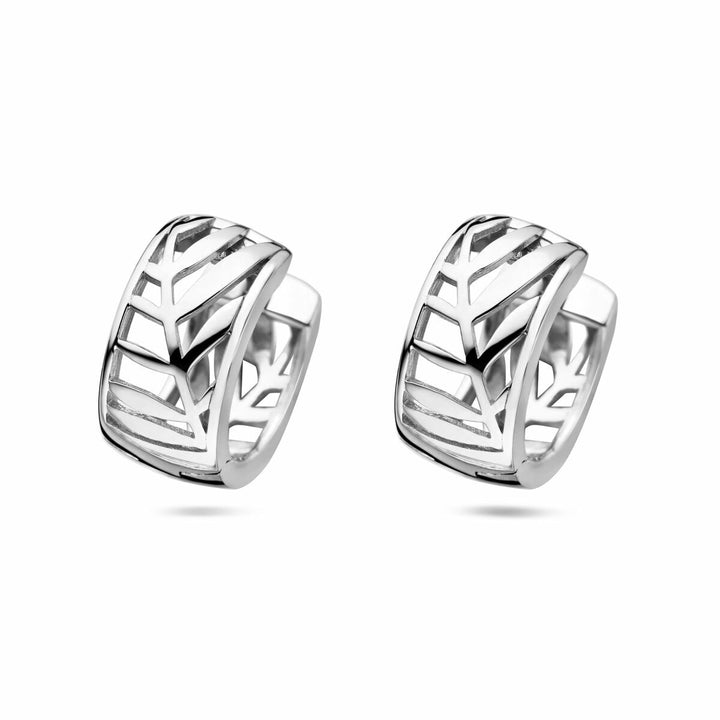 drop earrings silver rhodium plated