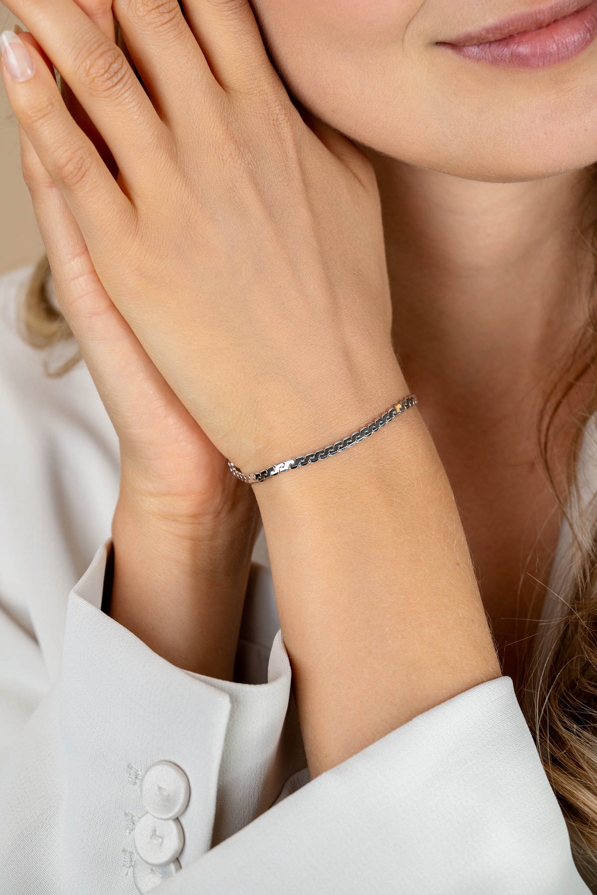 Zinzi Armband zilver ZIA2647 18-21cm