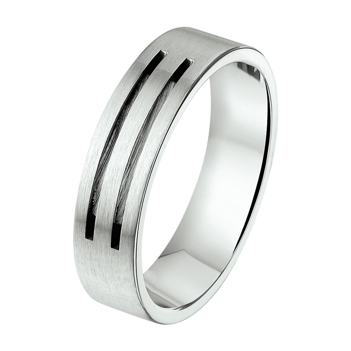 ring a509 - 6 mm - without cz stainless steel