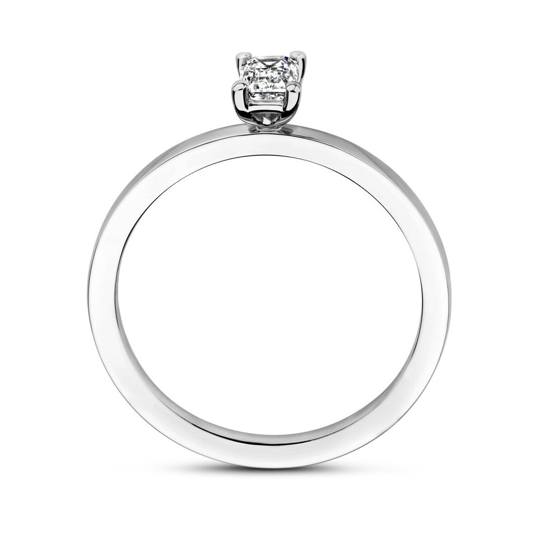 platina ring diamant 0.30ct g vsi platina