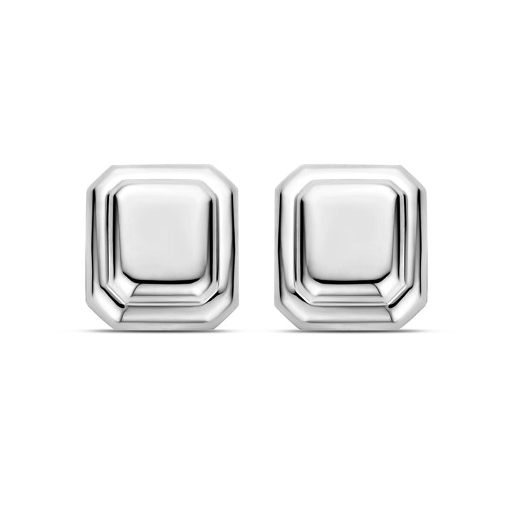 oorknoppen 20 mm zilver gerhodineerd