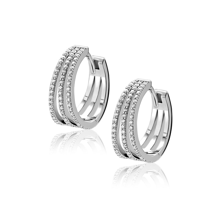 Zinzi Oorbellen Zilver ZIO2727L