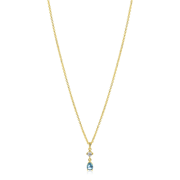 Zinzi ketting gold plated ZIC2744