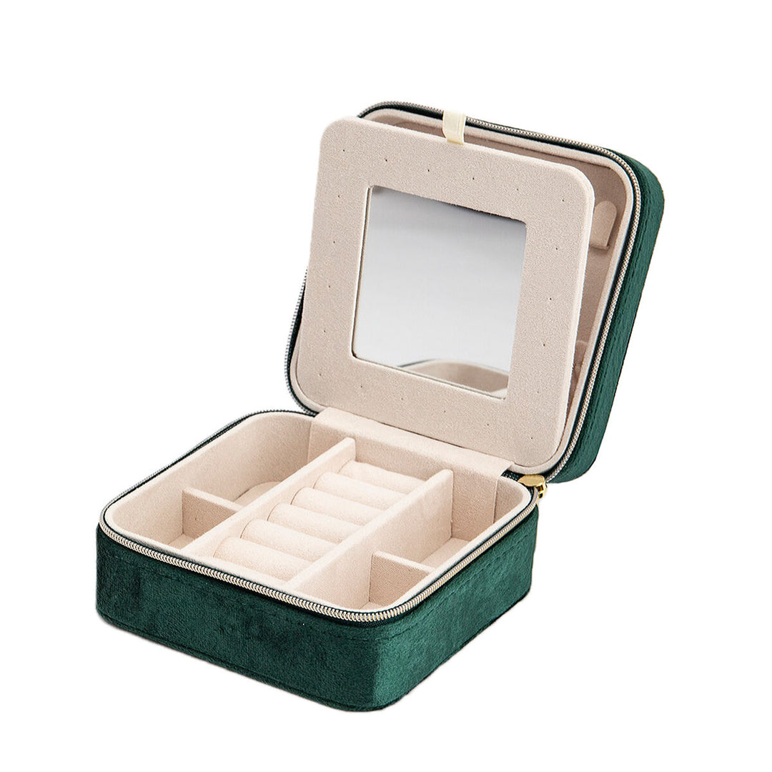 jewelry box green accessories