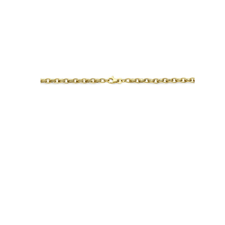 collier 5,0 mm 45 cm 18K geelgoud