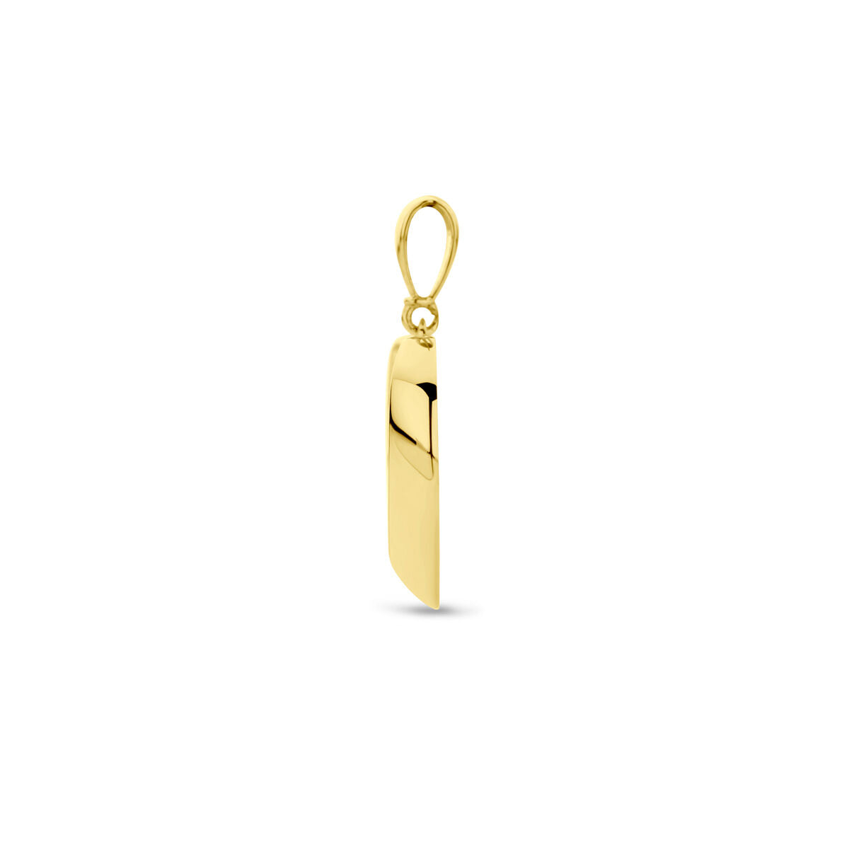 hanger hart 14K geelgoud