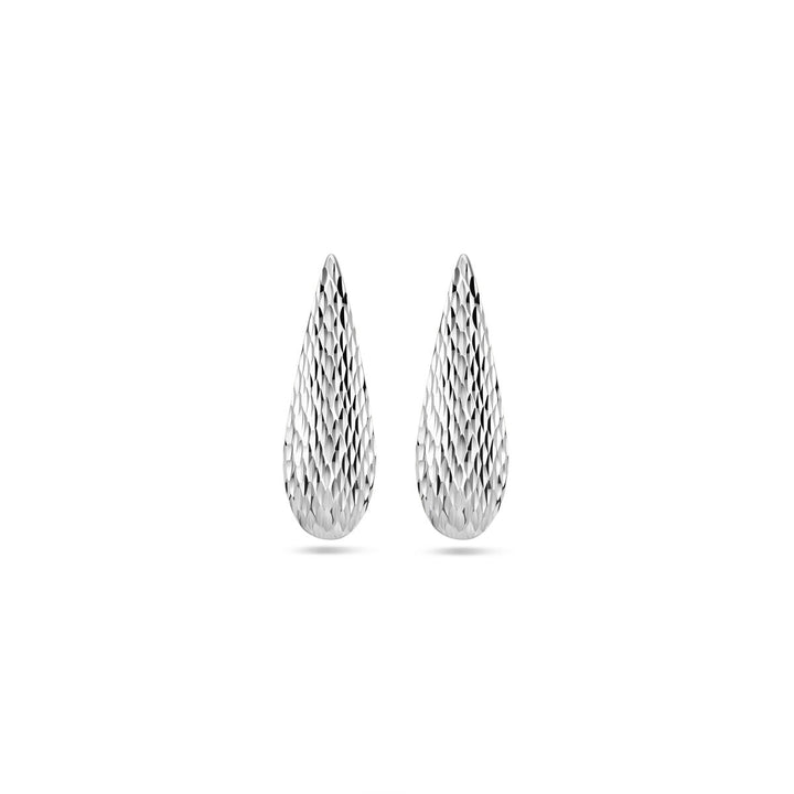 drop earrings silver rhodium plated