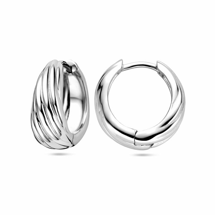 drop earrings silver rhodium plated