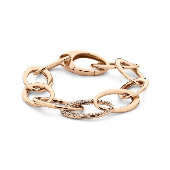 armband champagne diamant 1.70ct si 17,5 mm 21cm 18K roségoud