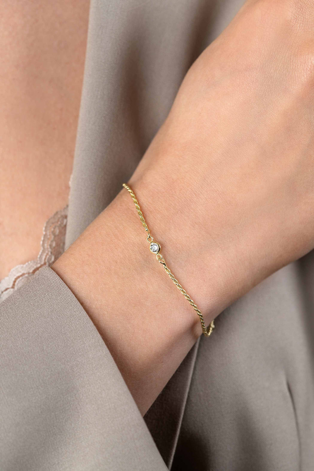 Zinzi Armband Gold Plated Zia2461 Y