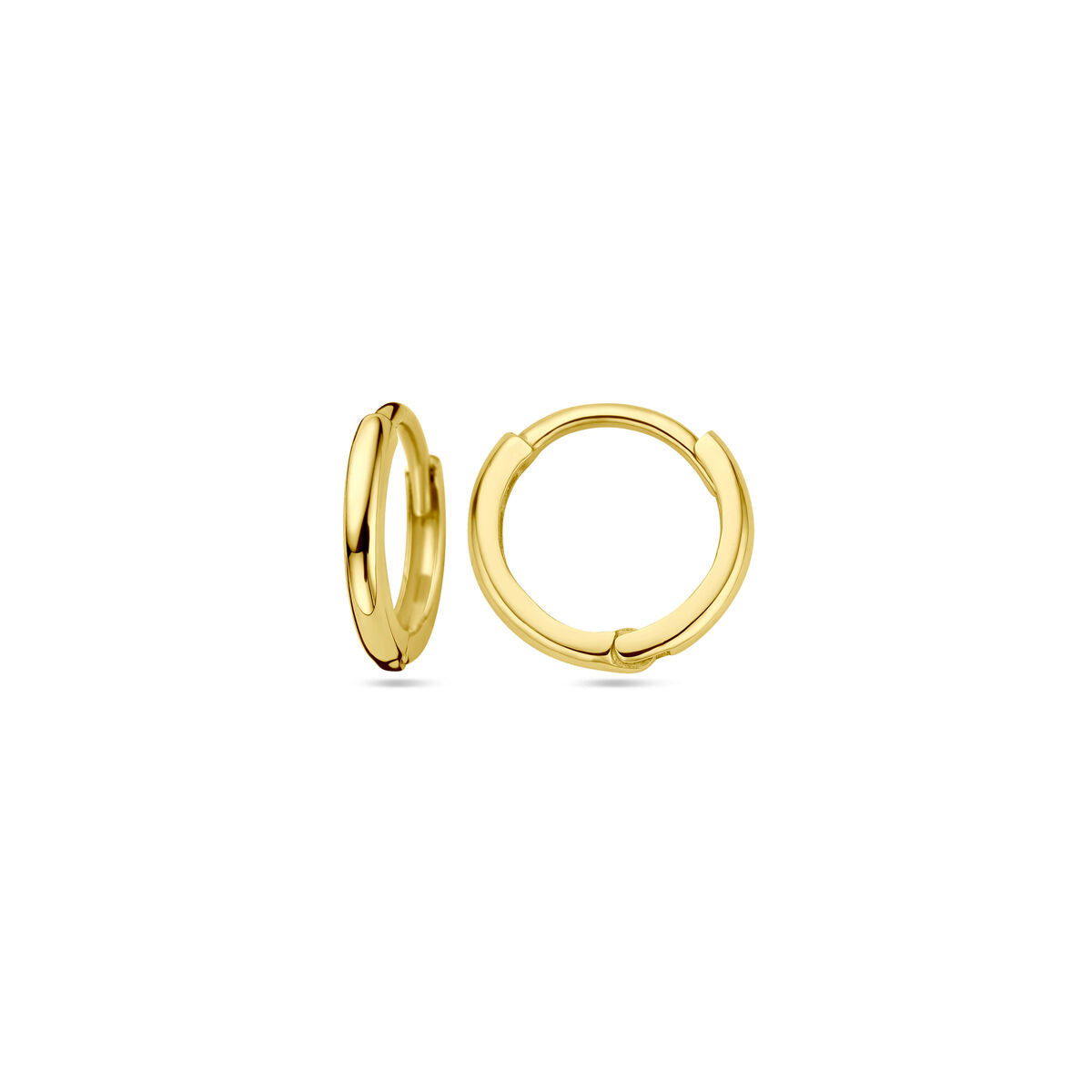 klapoorringen 14K geelgoud
