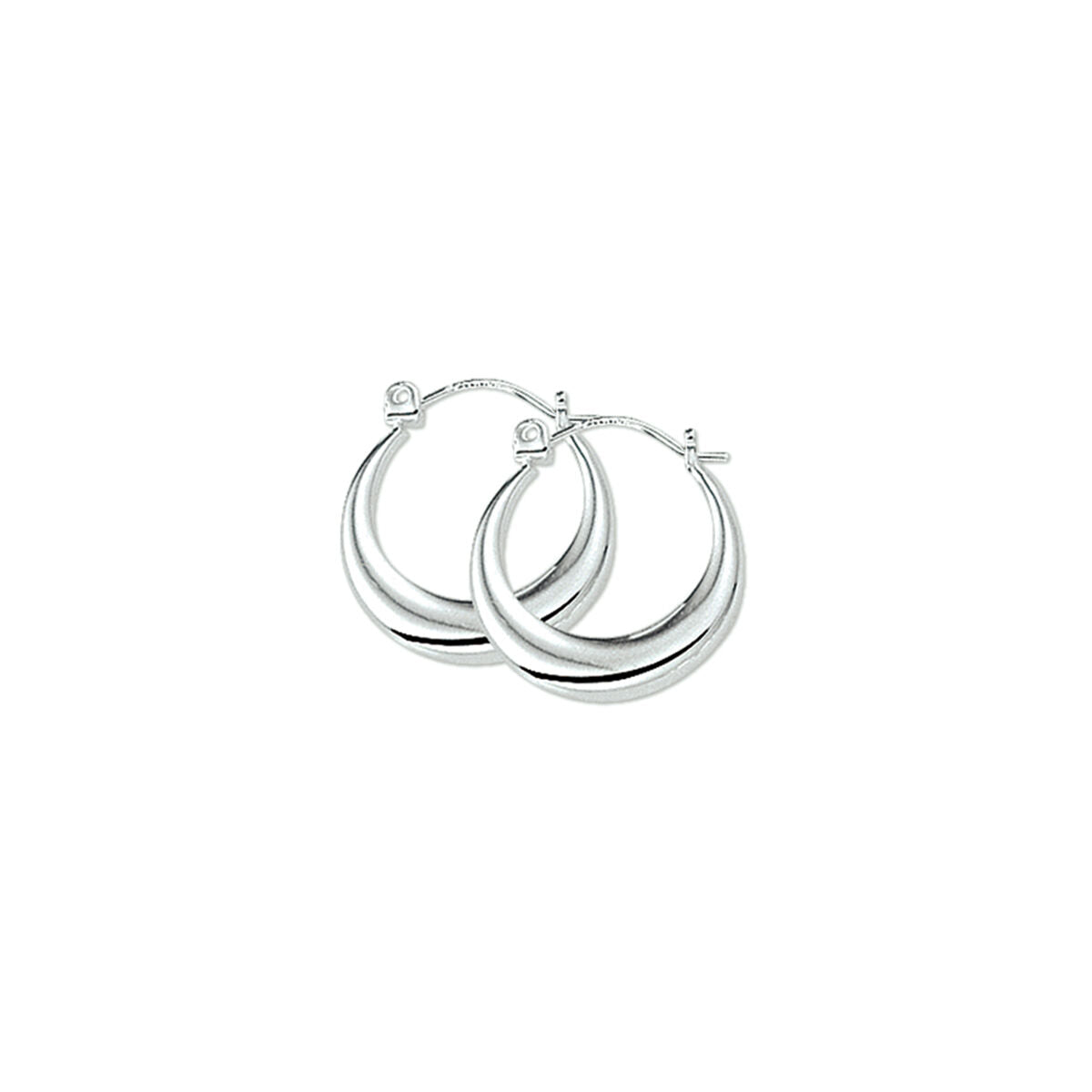 earrings silver rhodium plated