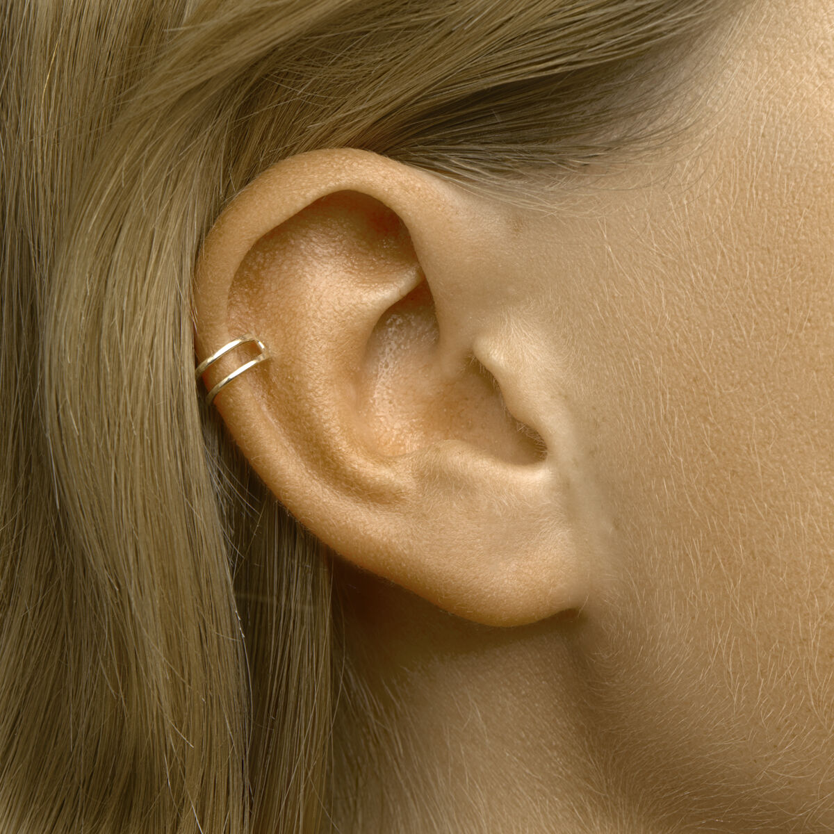 earcuff per stuk 14K geelgoud