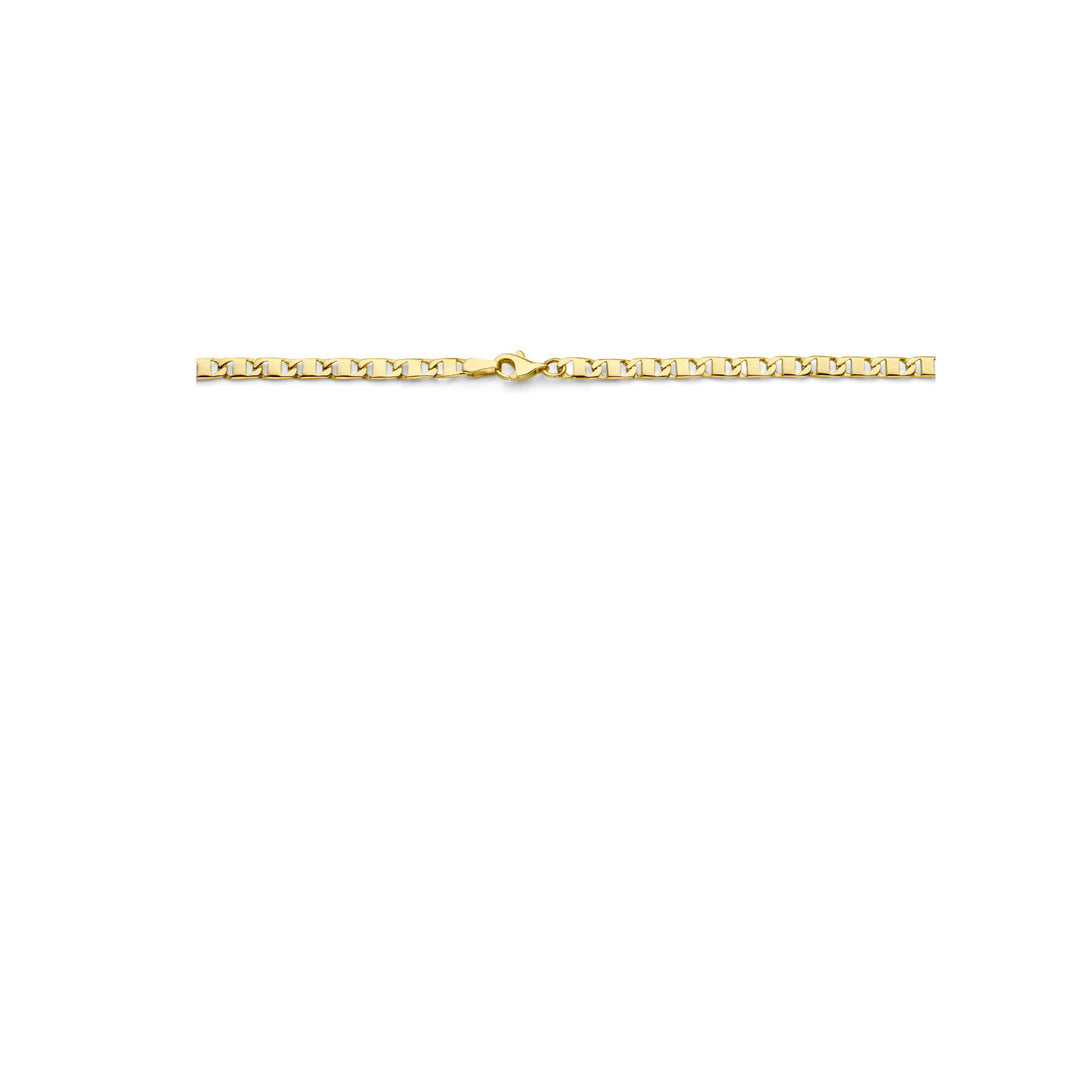 Gouden ketting heren - collier 3,5 mm 14K