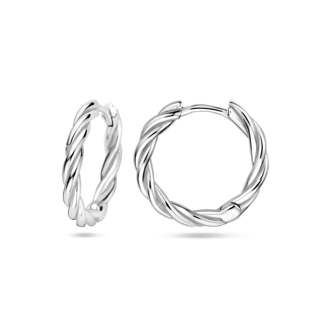 klapoorringen buis 2,5 mm zilver gerhodineerd