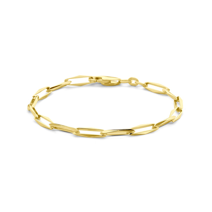 Gouden armband dames closed forever massief 14K