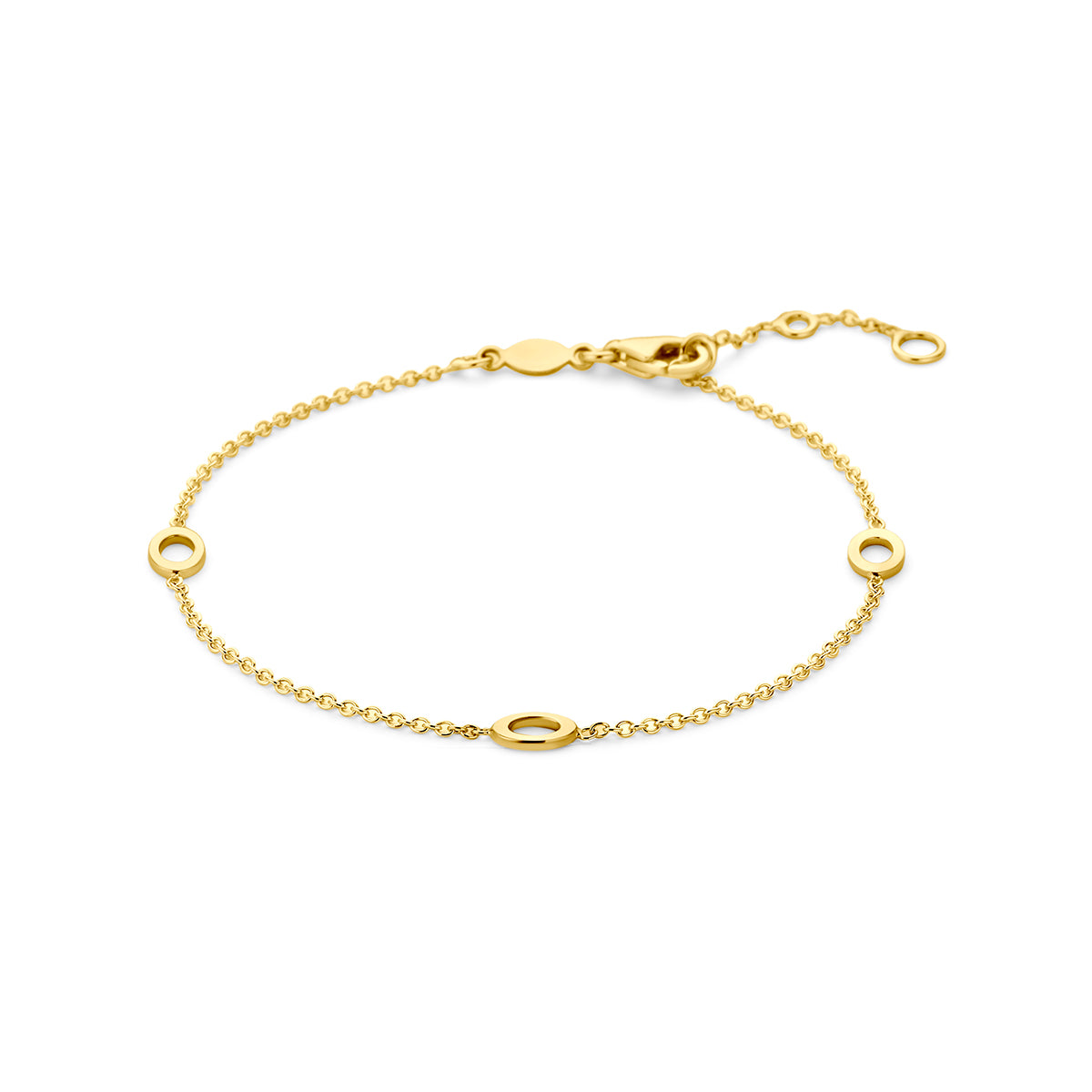 9k armband 9K geel