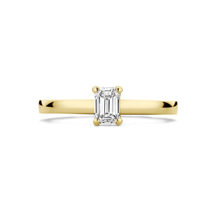 ring diamond 0.50ct g vsi 18K yellow gold