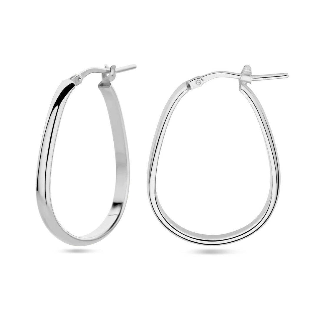 Ohrringe Silber rhodiniert