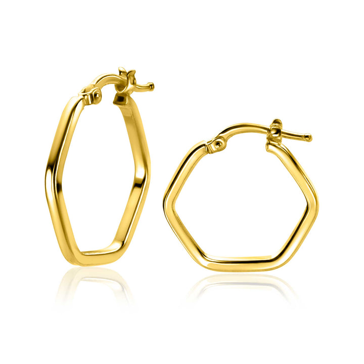 Zinzi Oorbellen Gold Plated ZIO-BF75G