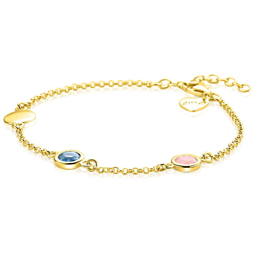 ZINZI gold plated zilveren armband ZIA2715G