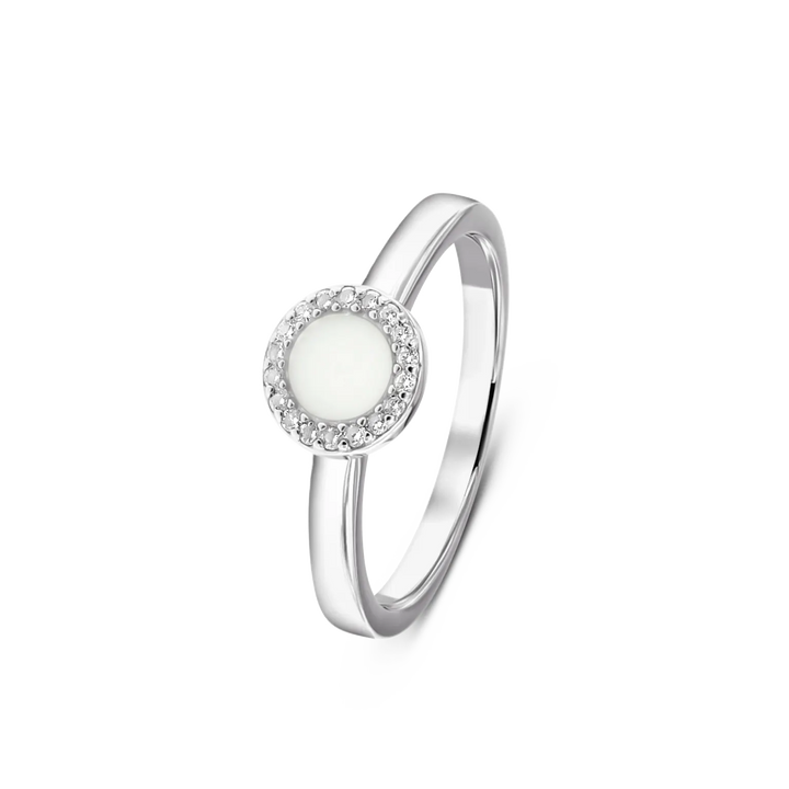 Zoe | Ash Ring Silver