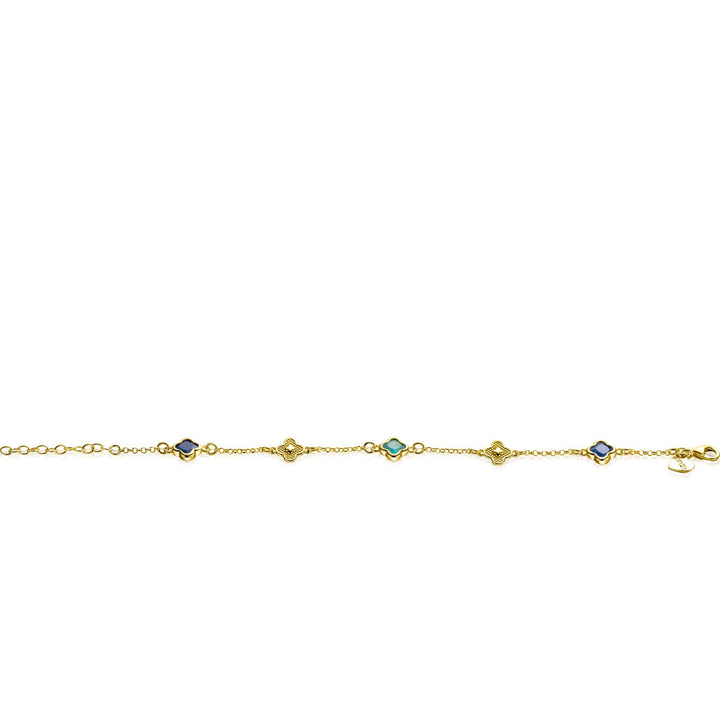 Zinzi Armband zilver gold plated ZIA2583