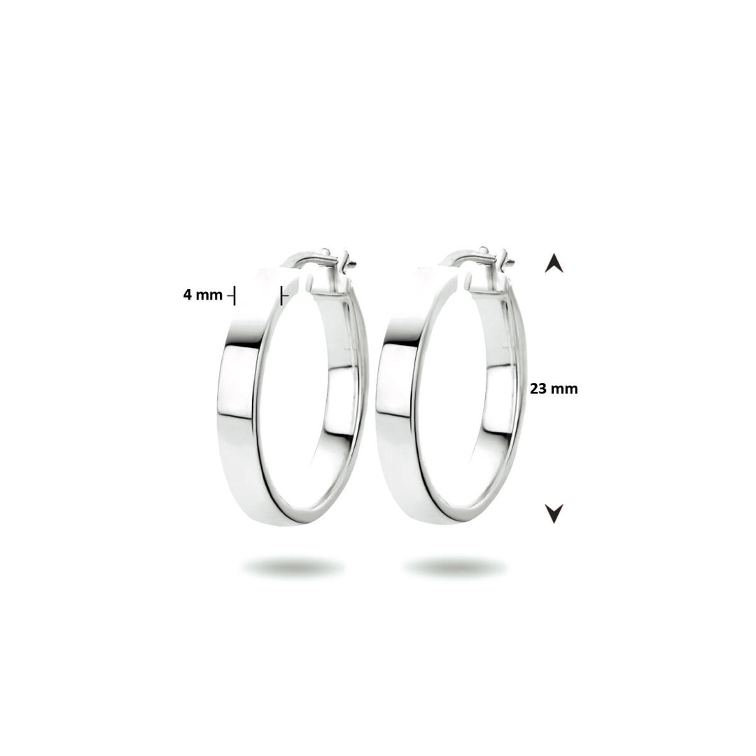 Ohrringe Silber rhodiniert