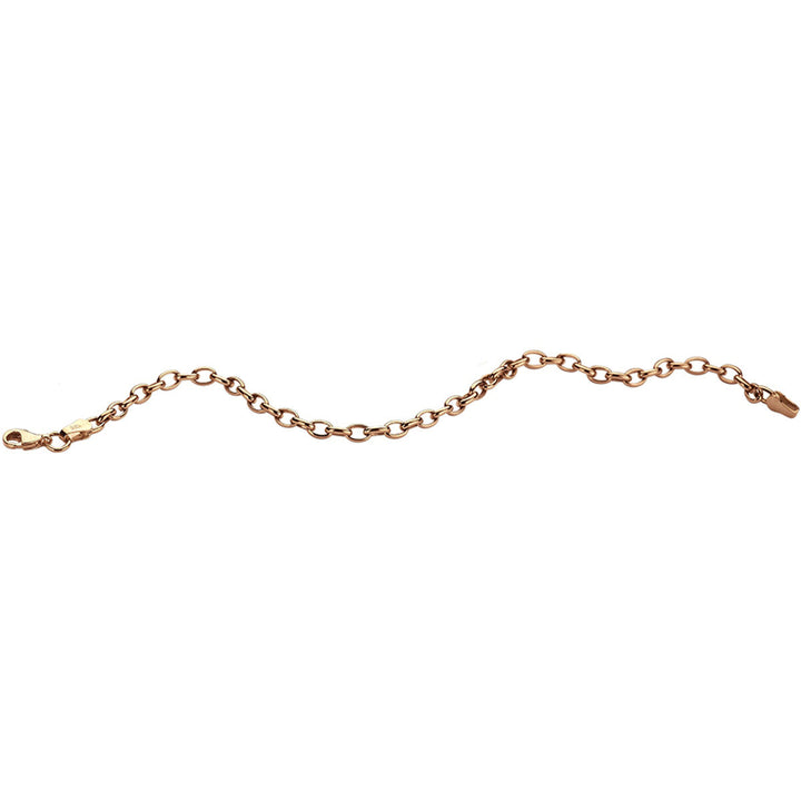 Gold bracelet ladies anchor 14K rose gold