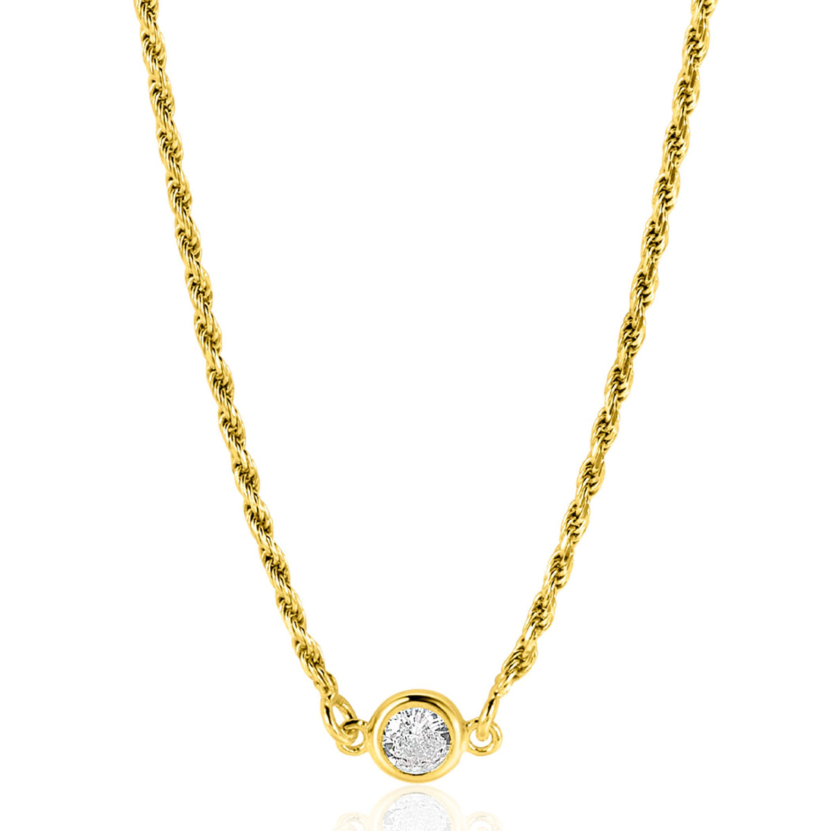 Zinzi Ketting Gold Plated Zic2461 Y