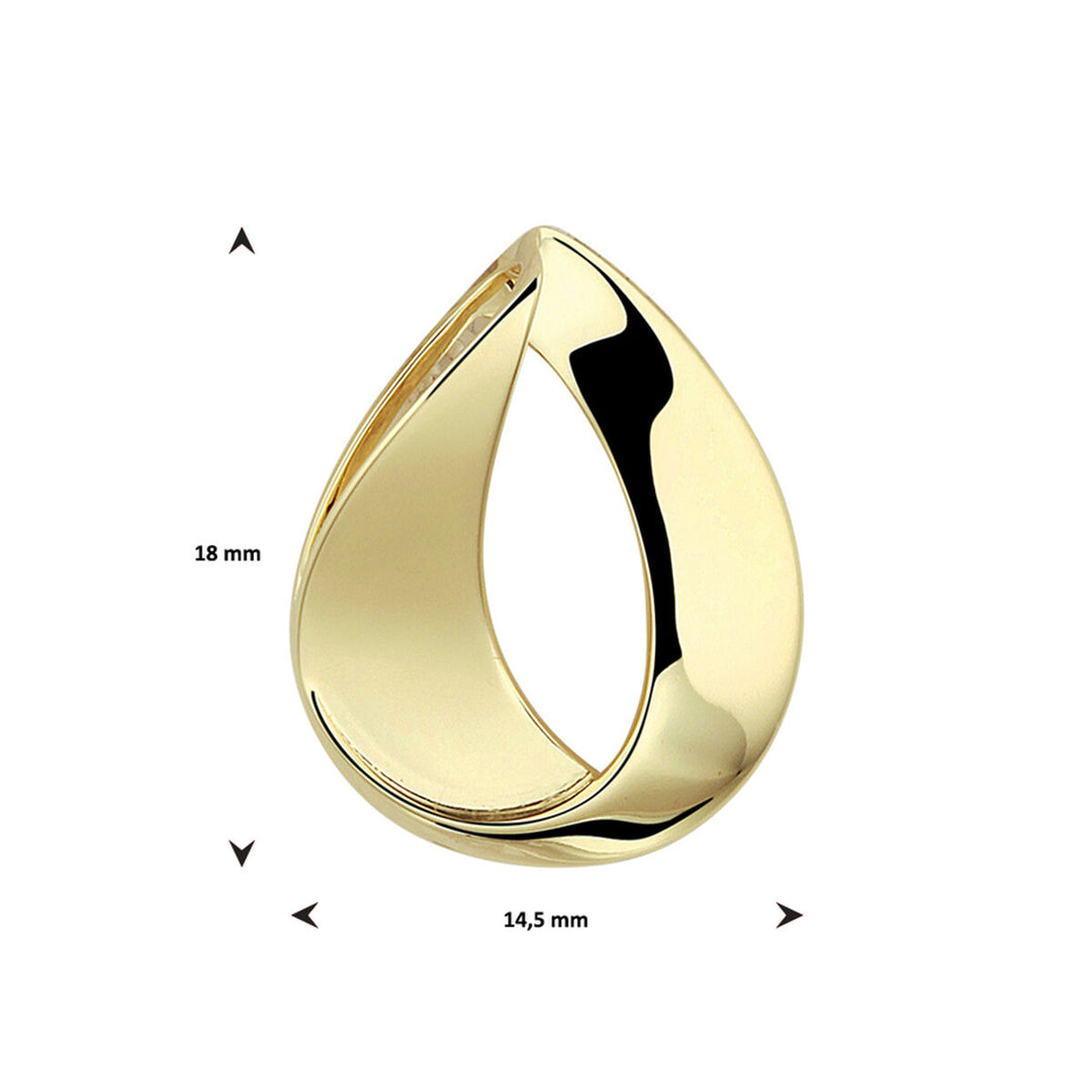 Anhänger 14K Gelbgold