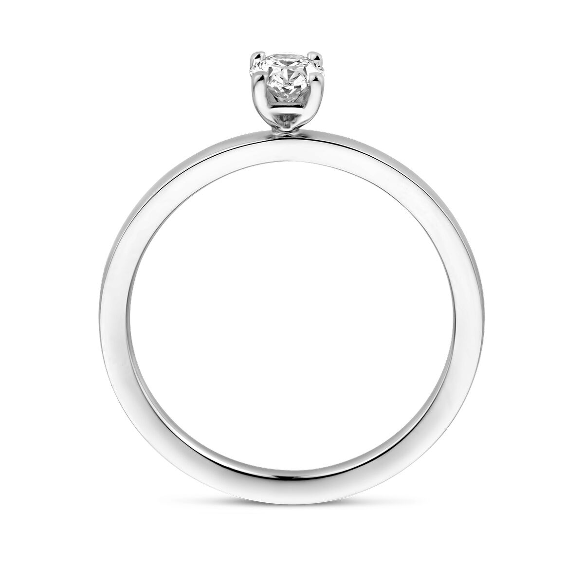 platinum ring diamond 0.30ct g vsi platinum