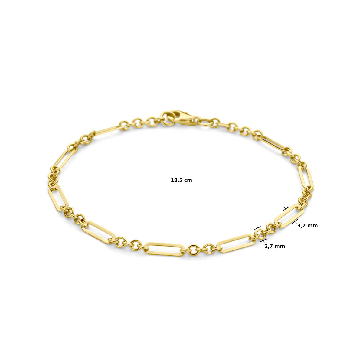 Gold bracelet ladies 14K