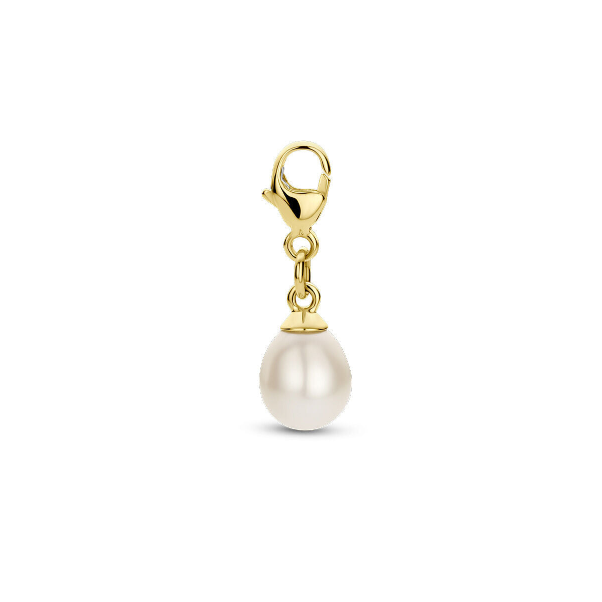 slotbedel parel 14K geelgoud