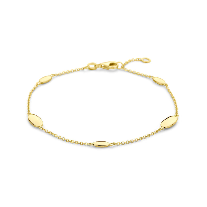 Gold bracelet ladies panther 14K
