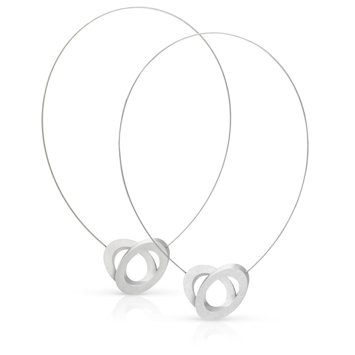 Necklace Ovals on top of each other C70