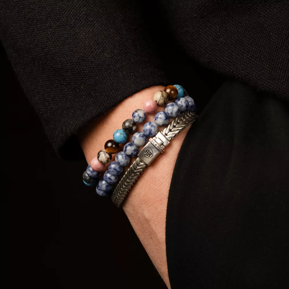 Ocean Coral - 8 mm - Heren Kralen Armband