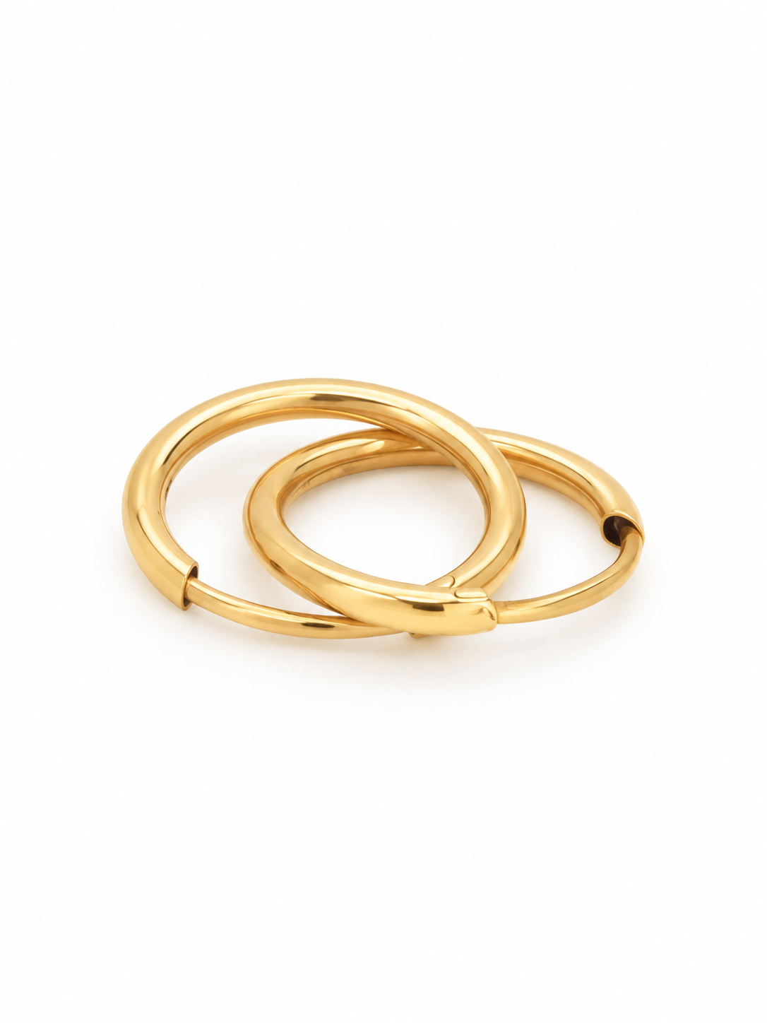 vintage gouden oorringen 14K