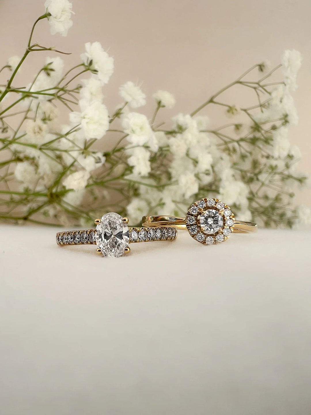 Ring Emma royal 1,00 crt. geelgoud