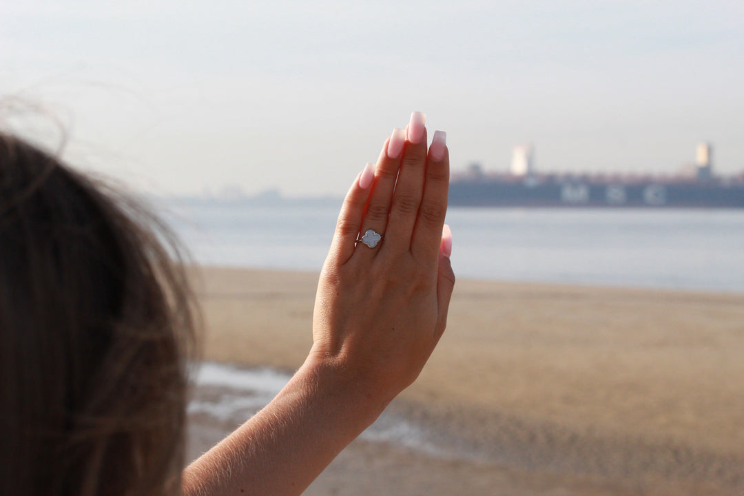 Lucky | Ash Ring Silver