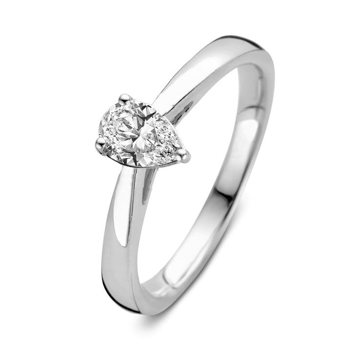 Ring Ava 0,30 crt. witgoud